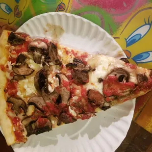 Cremini Mushroom Pizza