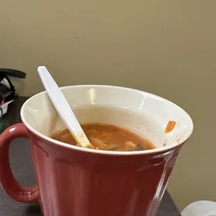 Didn&apos;t even fill up my soup bowl.