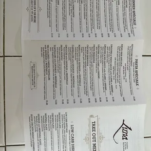 Last menu June29,2023