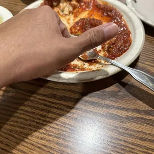 My finger- side thumb for this place.
