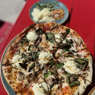 Luna Mushroom Pizza