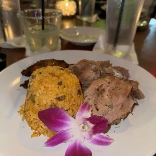 pernil Arroz con Gandules