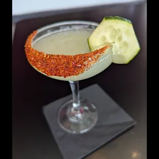 Cucumber martini