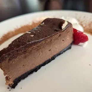 Chocolate cheesecake