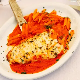 Mezzo Petto DI Pollo Alla Parmigiana