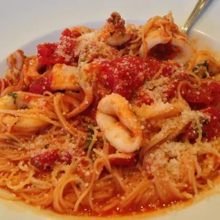 Capellini con Calamari
