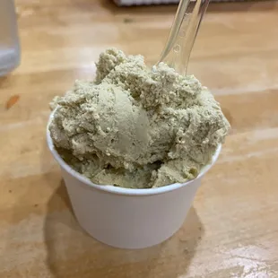 Pistachio gelato