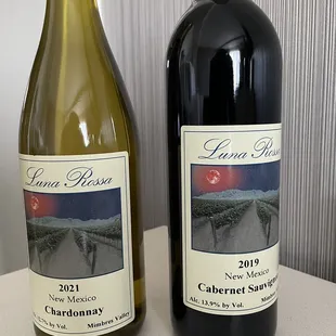 Chardonnay &amp; Cabernet Sauvignon