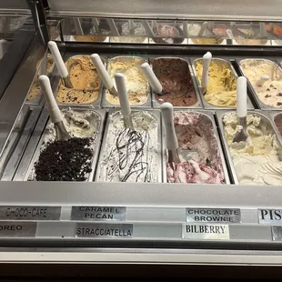 More gelato choices
