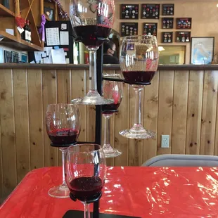 Tasting of reds