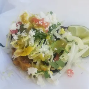 Sope with al pastor