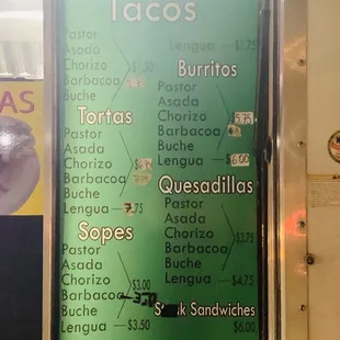 Taco options