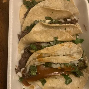 Tacos of Barbacoa