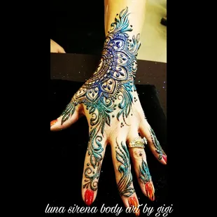 Beautiful henna
