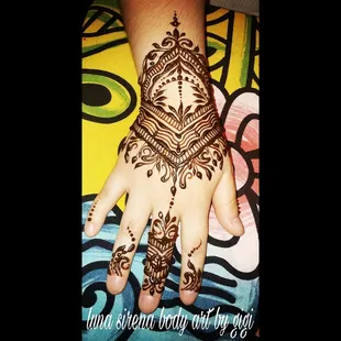 Beautiful henna