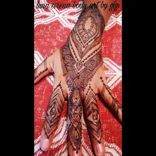 Beautiful henna