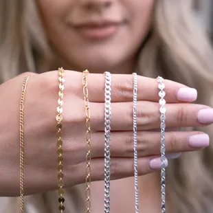 We have a variety of quality chains.