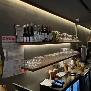sushi and sashimi, interior