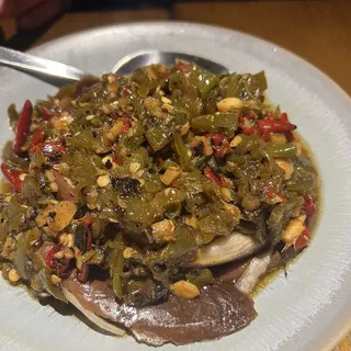 Eggplant with Chili Pepper Sauce