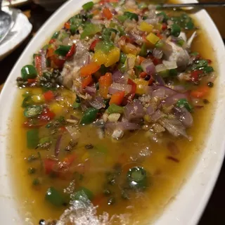 Whole Fish with Fresh Chili Pepper