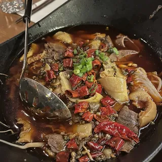 Sauted Triple with Spicy Peppercorn & Sour