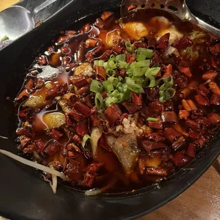 Sliced Beef in Chili Broth