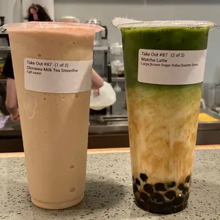 Okinawa Milk Tea Smoothie (Large)