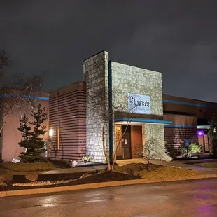 Front of the building