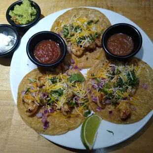 Shrimp tacos