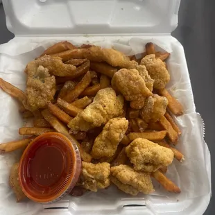 #22) Catfish Nuggets Combo