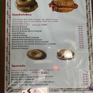 New prices