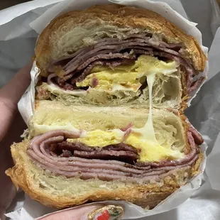 Bacon Egg and Cheese Croissant