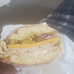 Toast Turkey Sandwich