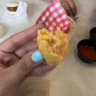 Corn Carbonara Empanada