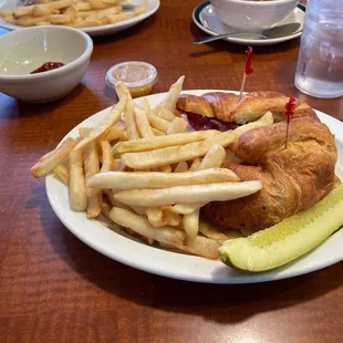 Route 82 sandwich with fries!