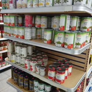 Canned veggies.