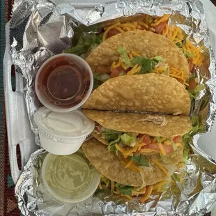 Chicken tacos