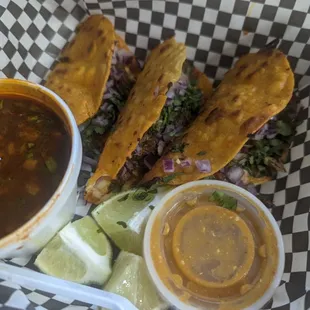 Quesabirria tacos
