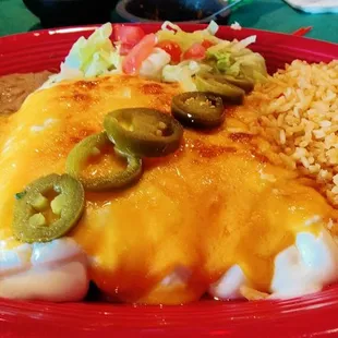 Enchiladas crema