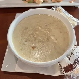 Clam Chowder Special for day