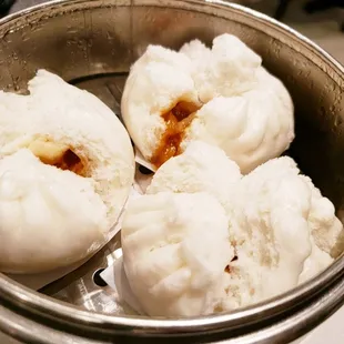 Steamed pork buns were super soft, light and fluffy. Only downside is the filling, not much pork at all.