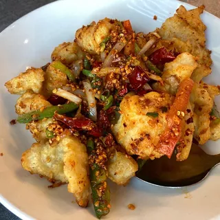 Sauteed Deep Fried Fish
