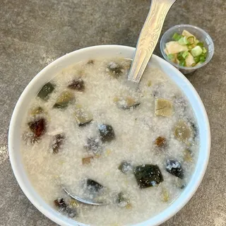 MincedPork & CenturyEgg Congee