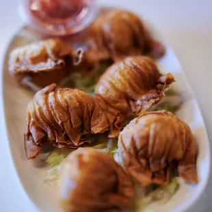 Deep Fried Shrimp Dumplings