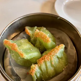 Spinach Shrimp Dumpling