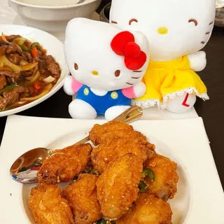 Deep-Fried Chicken Wings w/S&P