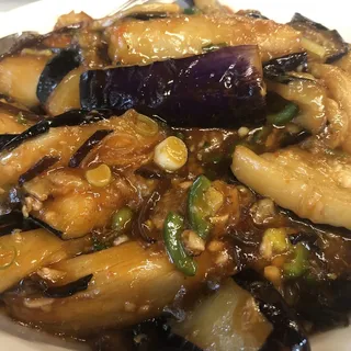 Eggplant Sauteed w/ Spicy Garl