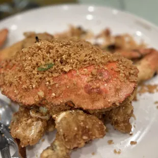 Pan-Fried Bun w/ Crab Meat ()