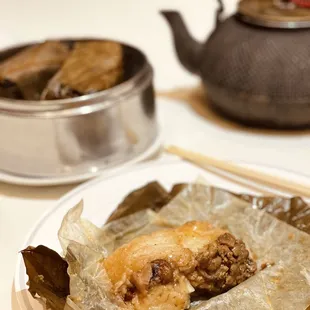 Wrapped in Lotus Leaf