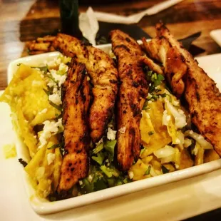 Verde Chicken Chilaquiles